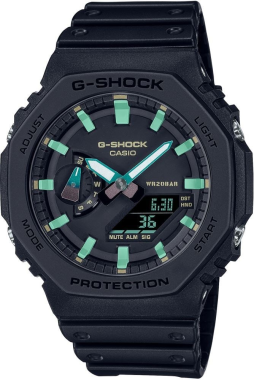 -CASIO-GA-2100RC-1ADR-Kol Saati